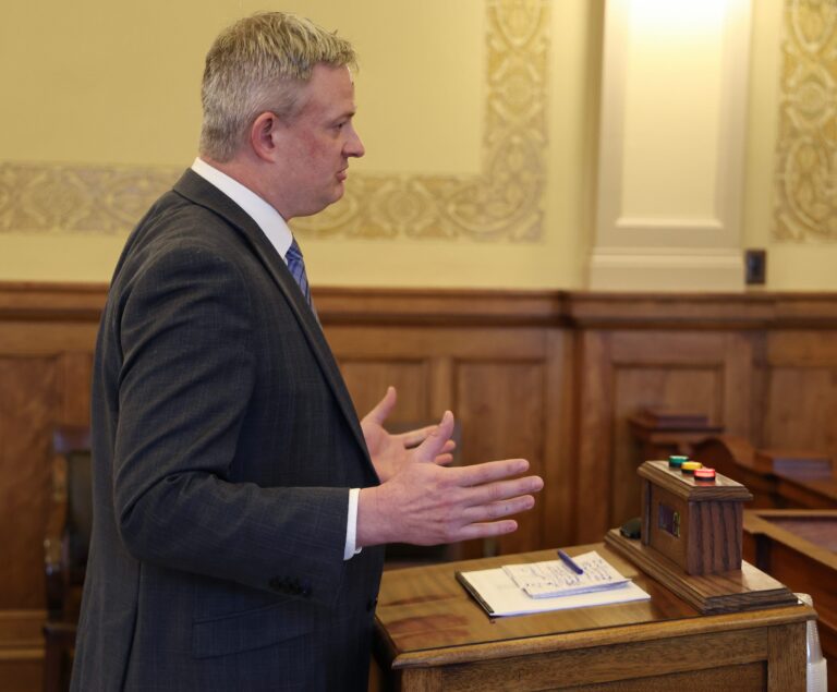 Jason Ravnsborg (Photo by Dave Bordewyk, South Dakota NewsMedia Association)