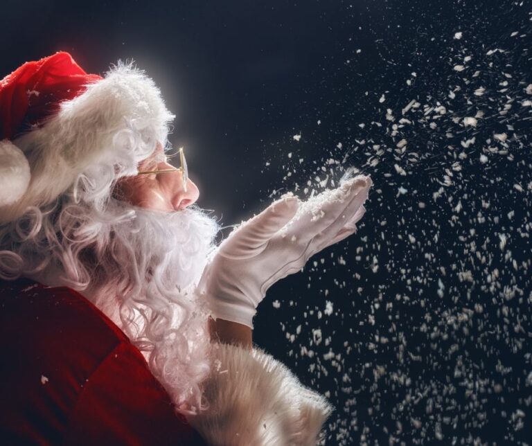 Christmas snow