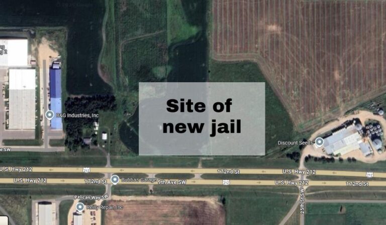 Site of new jail