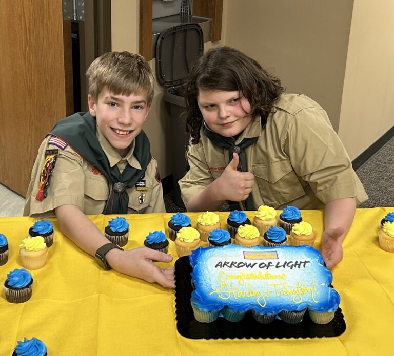 Kaid Scout promotees