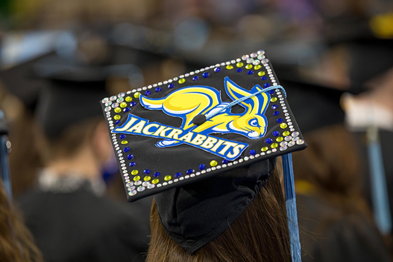 SDSU raduation cap