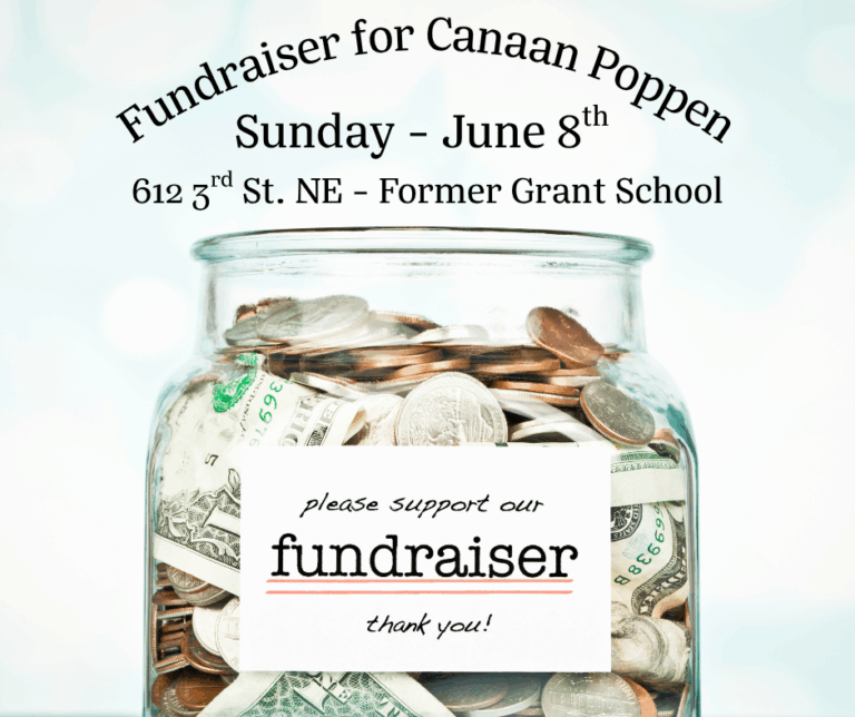 Canaan Poppen fundraiser