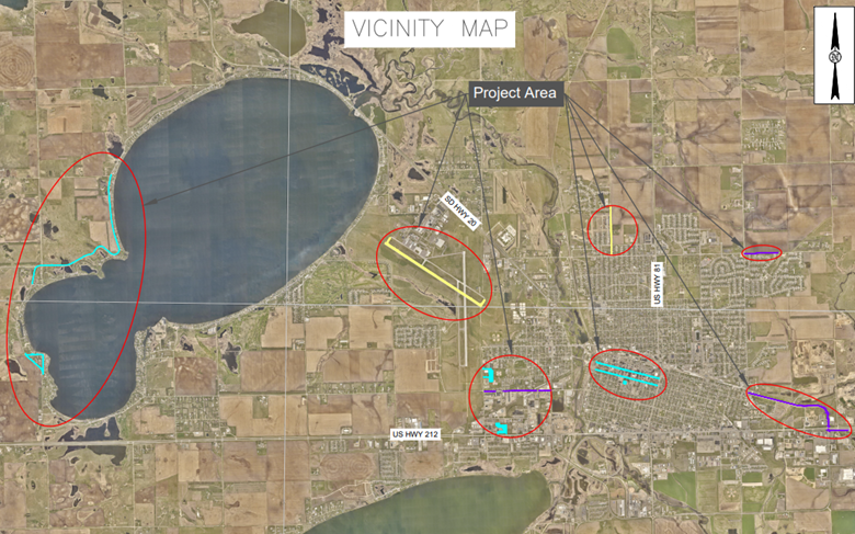 Crack and Chip vicinity map