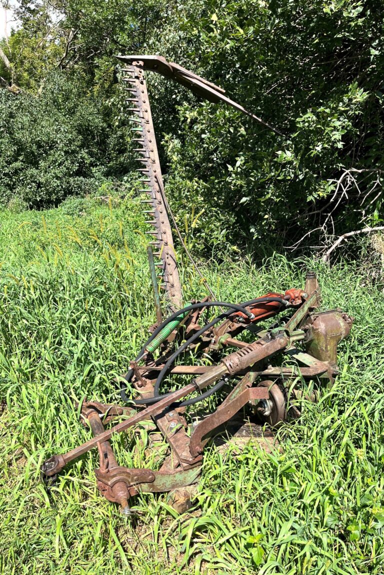 old JD mower