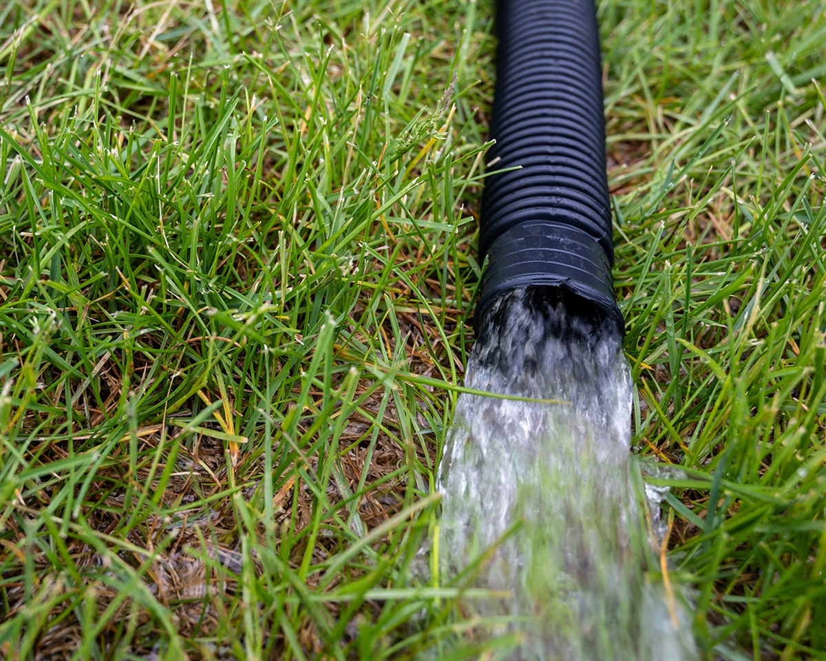 sump pump hose