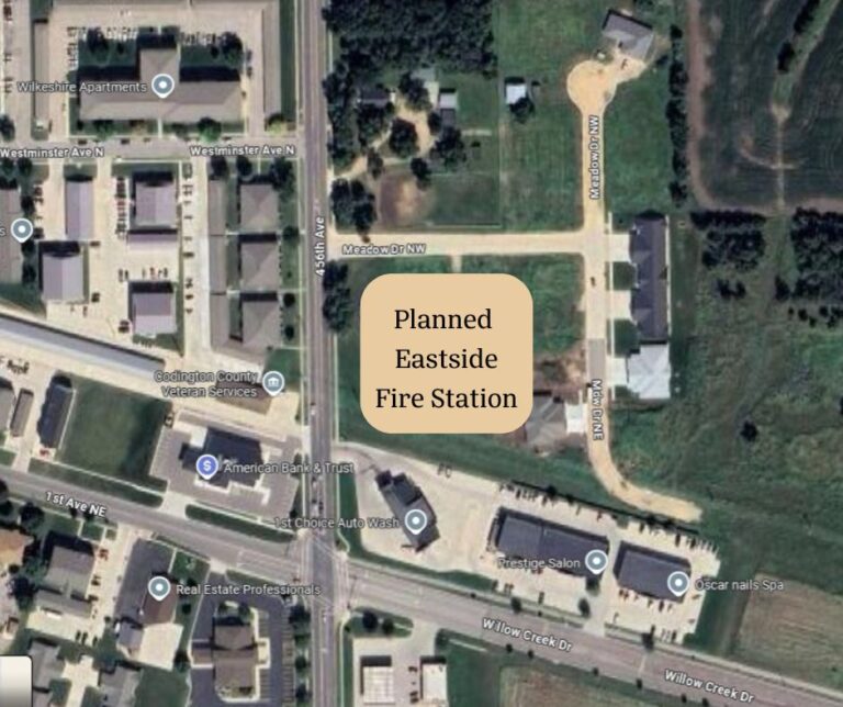Planned Eastside Fire Station