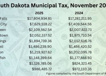 November 2025 Sales Tax