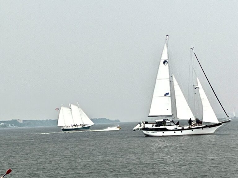tall ships in Duluth Harbor