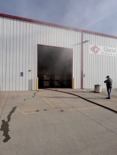 Glacial Lakes Rubber fire