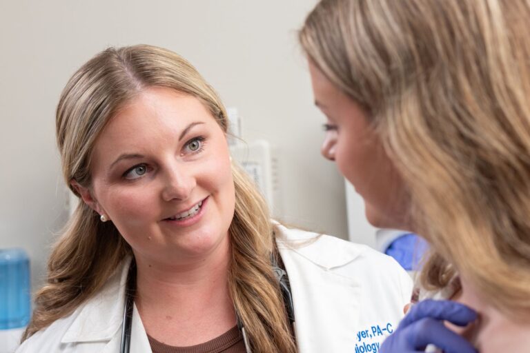kahley with patient 3