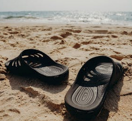 Sandals in the Sand
