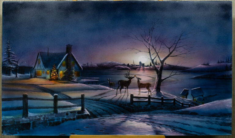 Studio Collection.Deer with Apple