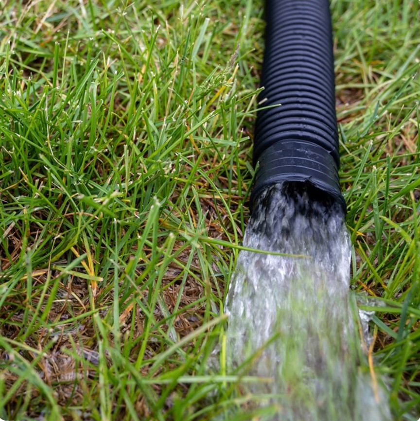 Sump Pump Discharge Image