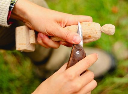 Wood carving