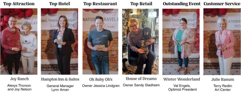 2026 Tourism Award winners