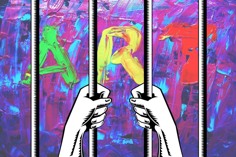 Art behind bars