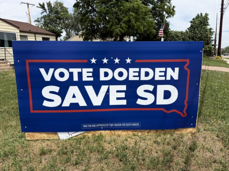 Doden Save SD sign