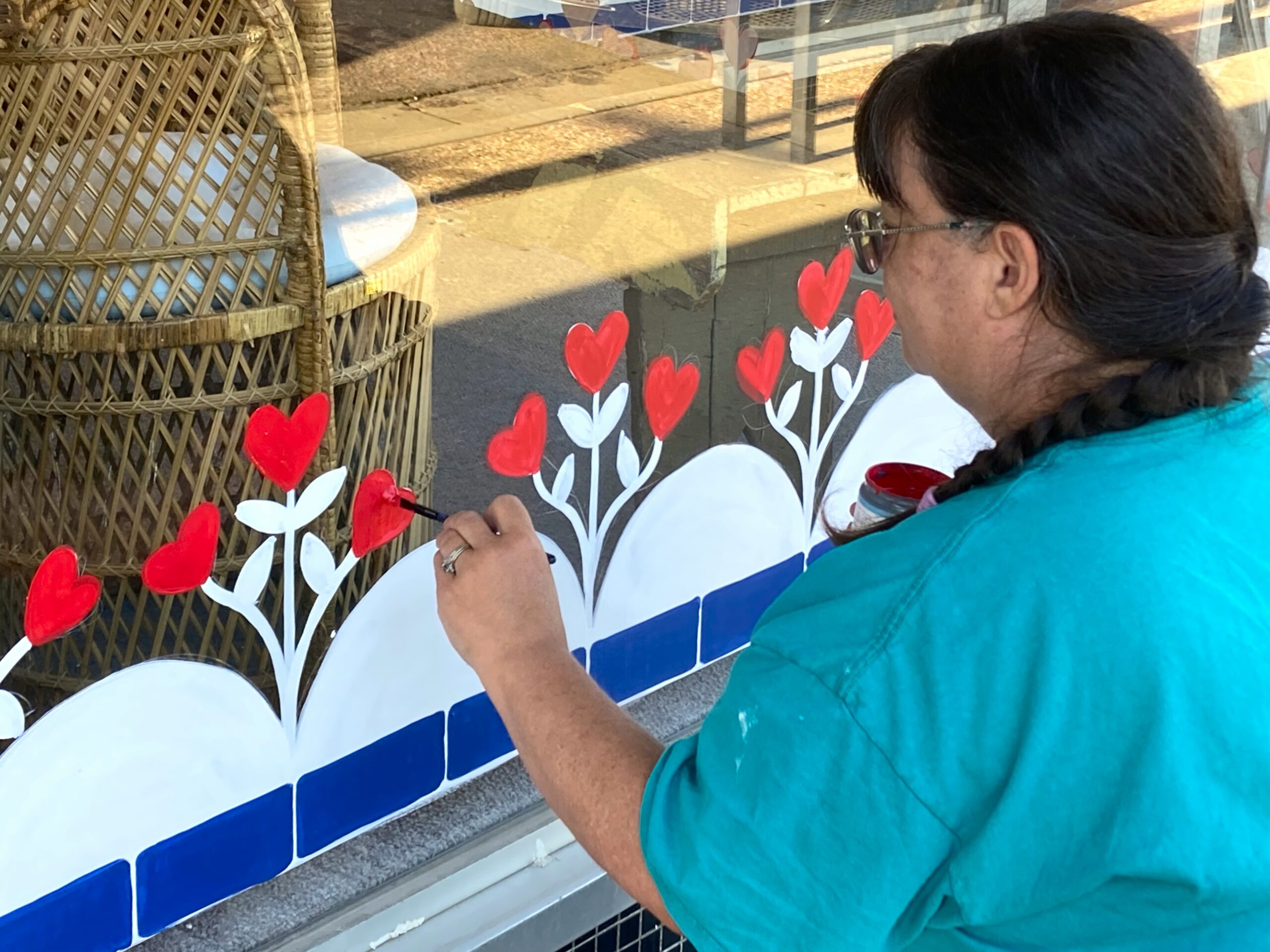 Downtown painter