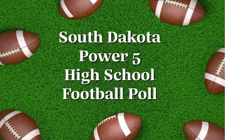South Dakota Power 5 High School Football Poll
