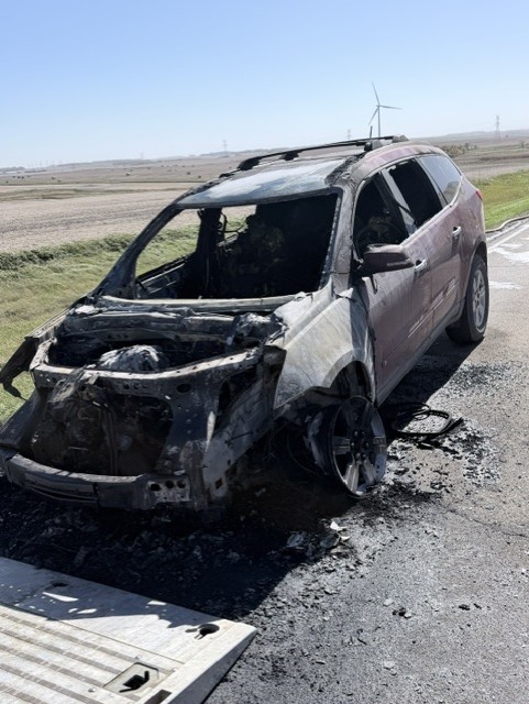 car fire